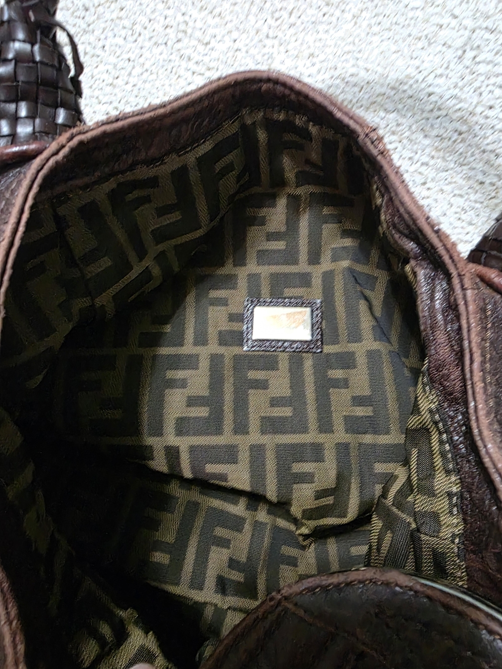 Authentic Rare Y2K Fendi Spy Bag - Picture 10 of 16